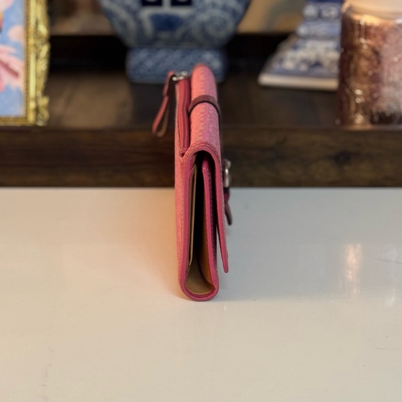 🩷 COACH SIGNATURE Y2K CANVAS WALLET WITH LEATHER TRIM! - Picture 9 of 9